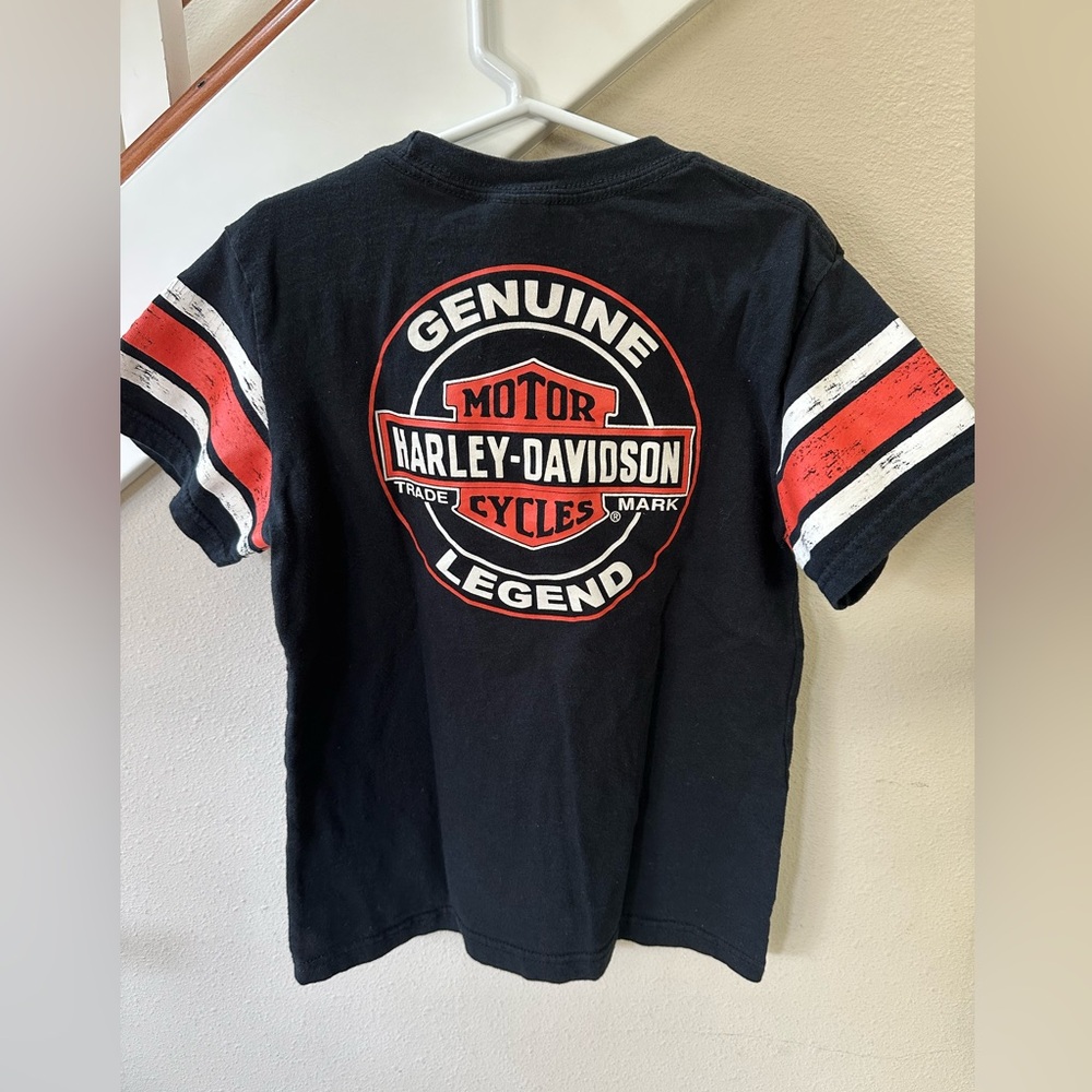 Harley Davidson Boy’s Shirt in Size 7 - Picture 3 of 4
